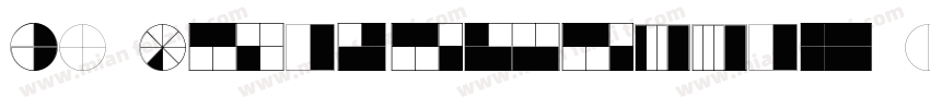 KG Traditional Fractions字体转换